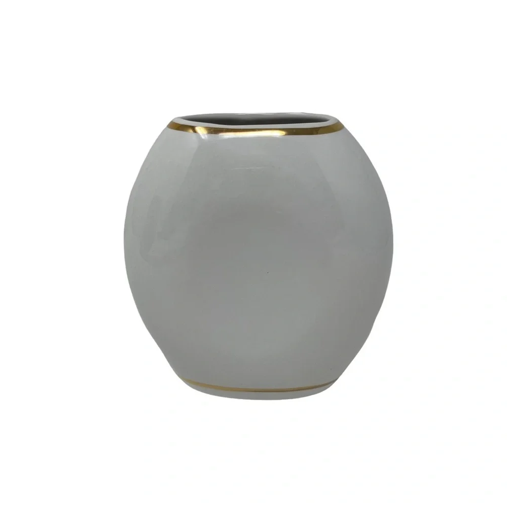 Chokin Vase The Art of Chokin 24k Gold Inlay. NIB